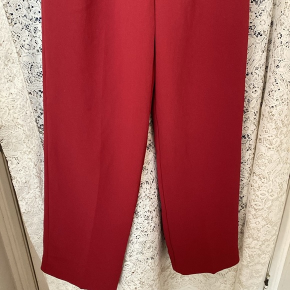 WILFRED The effortless pant Chic Red High-Waisted Trousers - Picture 4 of 9